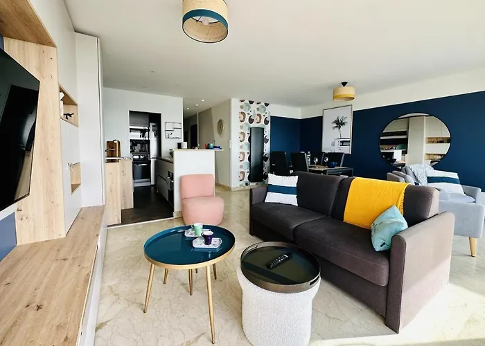 Rénové à Neuf Avec Vue Imprenable Sur La Baie Des Sables D Olonne 6 Pers Apartamento *