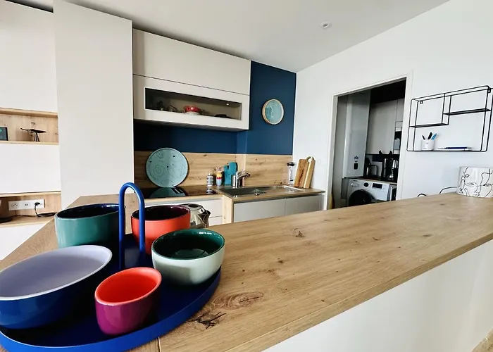 Apartamento Rénové à Neuf Avec Vue Imprenable Sur La Baie Des Sables D Olonne 6 Pers Les Sables-dʼOlonne